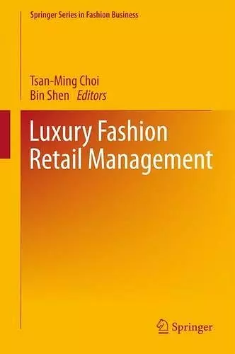 Luxury Fashion Retail Management cover