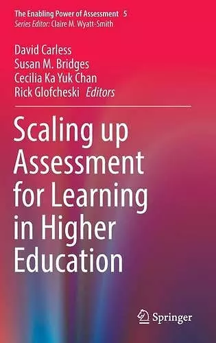Scaling up Assessment for Learning in Higher Education cover