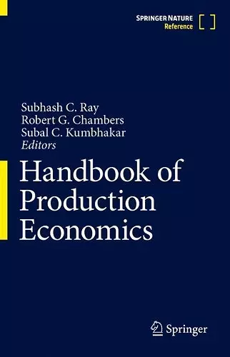 Handbook of Production Economics cover