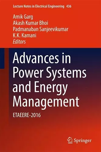 Advances in Power Systems and Energy Management cover