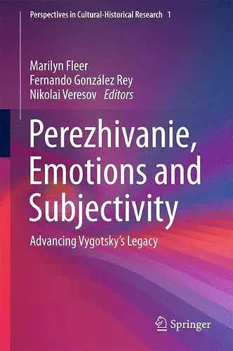 Perezhivanie, Emotions and Subjectivity cover