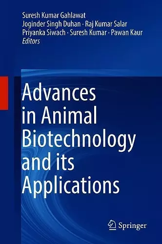 Advances in Animal Biotechnology and its Applications cover