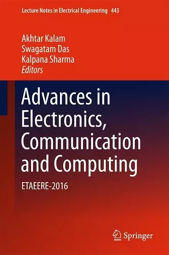 Advances in Electronics, Communication and Computing cover