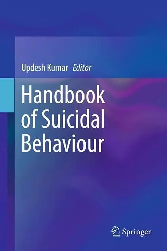 Handbook of Suicidal Behaviour cover