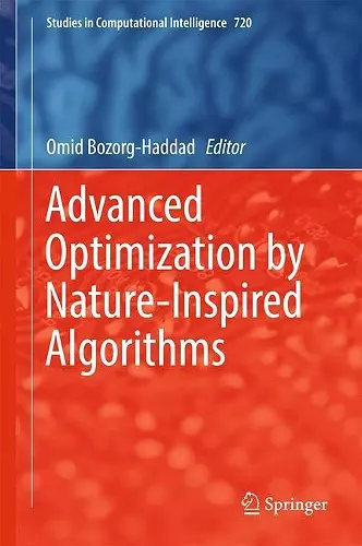 Advanced Optimization by Nature-Inspired Algorithms cover