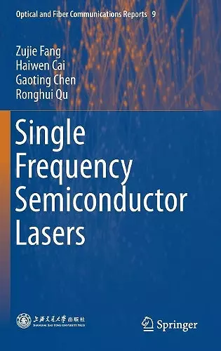 Single Frequency Semiconductor Lasers cover