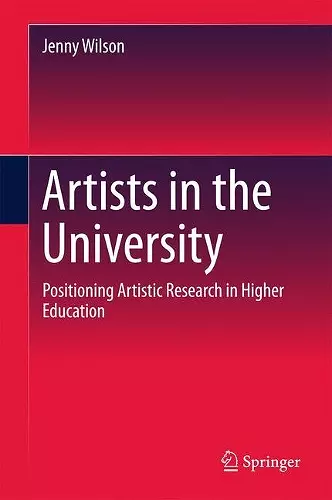 Artists in the University cover