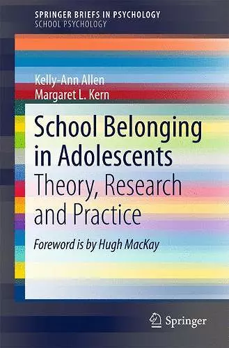 School Belonging in Adolescents cover