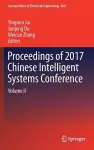 Proceedings of 2017 Chinese Intelligent Systems Conference cover