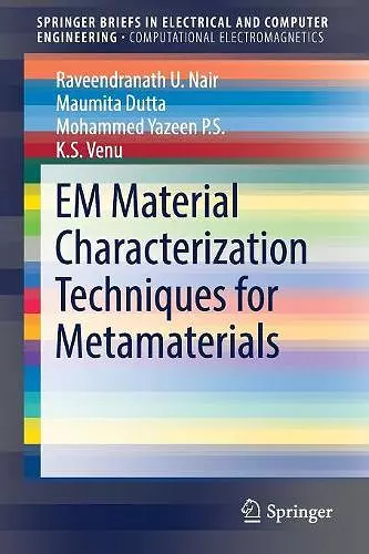 EM Material Characterization Techniques for Metamaterials cover