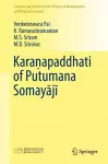 Karaṇapaddhati of Putumana Somayājī cover