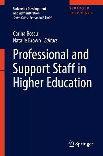 Professional and Support Staff in Higher Education cover
