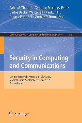 Security in Computing and Communications cover