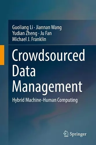 Crowdsourced Data Management cover