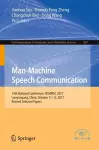 Man-Machine Speech Communication cover