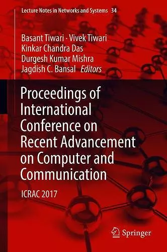 Proceedings of International Conference on Recent Advancement on Computer and Communication cover