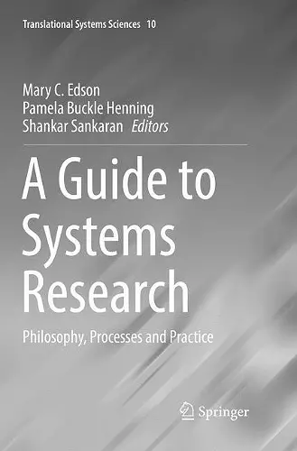 A Guide to Systems Research cover