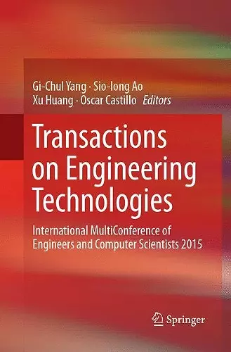 Transactions on Engineering Technologies cover