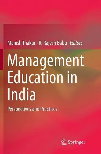 Management Education in India cover