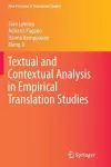 Textual and Contextual Analysis in Empirical Translation Studies cover