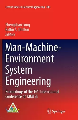 Man-Machine-Environment System Engineering cover