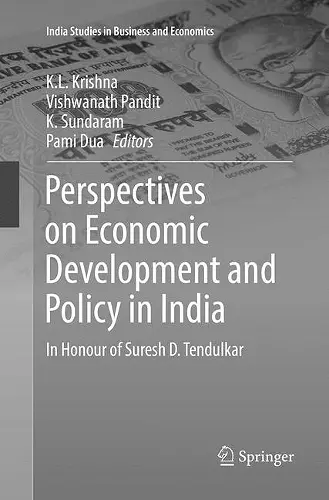 Perspectives on Economic Development and Policy in India cover