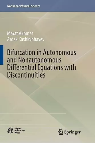 Bifurcation in Autonomous and Nonautonomous Differential Equations with Discontinuities cover