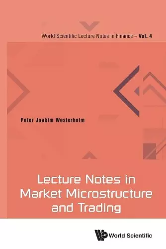 Lecture Notes In Market Microstructure And Trading cover