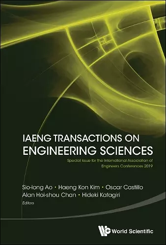 Iaeng Transactions On Engineering Sciences: Special Issue For The International Association Of Engineers Conferences 2019 cover