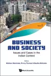 Business And Society: Issues And Cases In The Indian Context cover