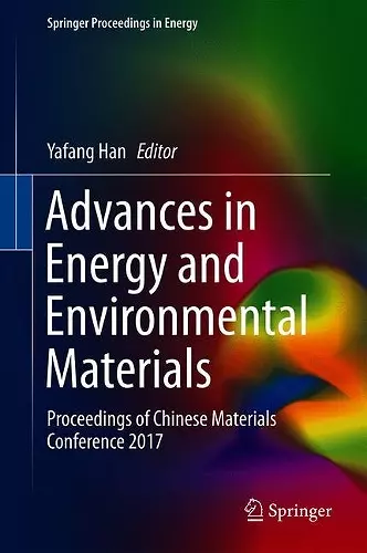 Advances in Energy and Environmental Materials cover