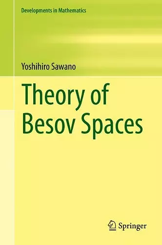 Theory of Besov Spaces cover