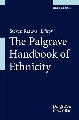 The Palgrave Handbook of Ethnicity cover