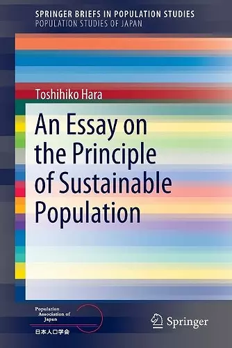 An Essay on the Principle of Sustainable Population cover