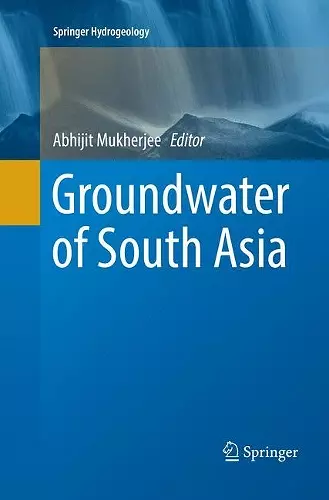 Groundwater of South Asia cover