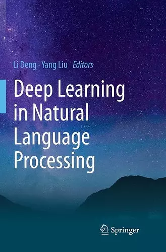 Deep Learning in Natural Language Processing cover