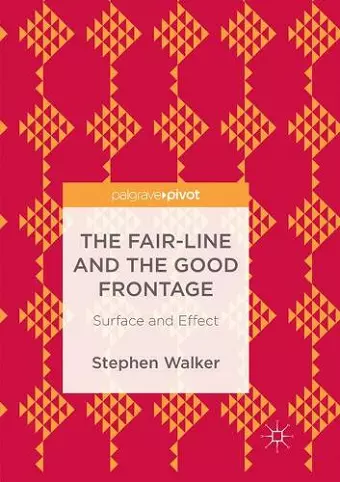 The Fair-Line and the Good Frontage cover