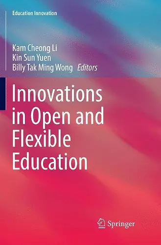 Innovations in Open and Flexible Education cover