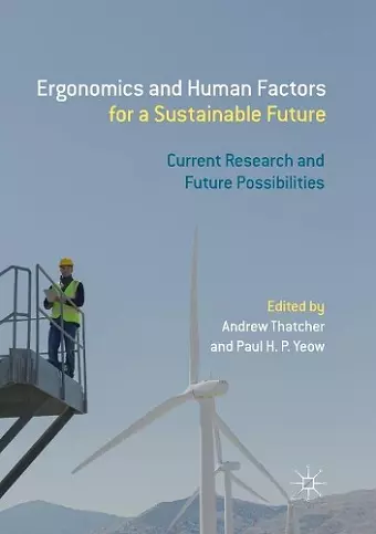 Ergonomics and Human Factors for a Sustainable Future cover