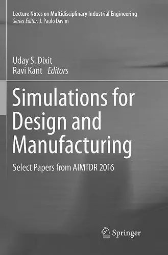 Simulations for Design and Manufacturing cover