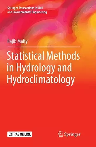 Statistical Methods in Hydrology and Hydroclimatology cover