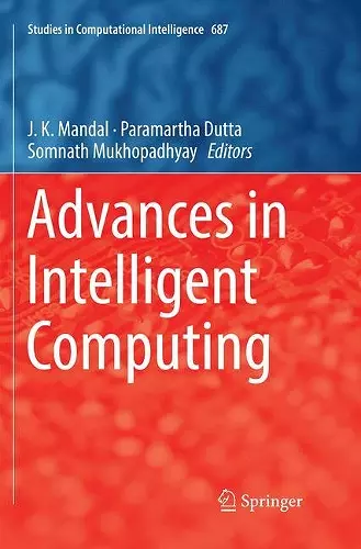 Advances in Intelligent Computing cover