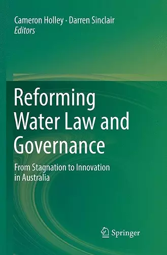 Reforming Water Law and Governance cover