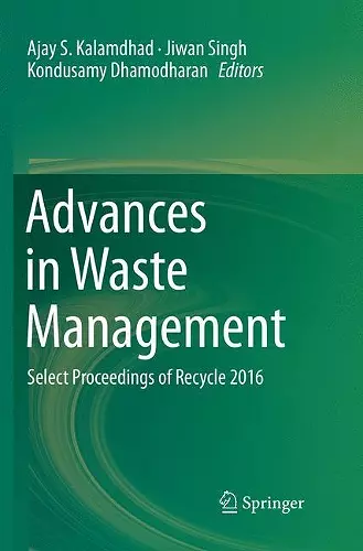 Advances in Waste Management cover