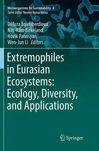 Extremophiles in Eurasian Ecosystems: Ecology, Diversity, and Applications cover