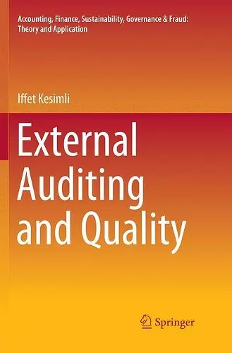 External Auditing and Quality cover