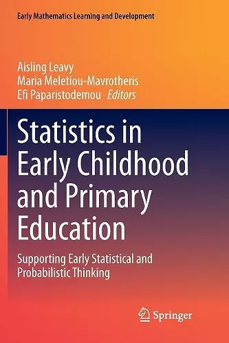 Statistics in Early Childhood and Primary Education cover