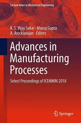 Advances in Manufacturing Processes cover