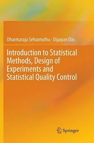 Introduction to Statistical Methods, Design of Experiments and Statistical Quality Control cover
