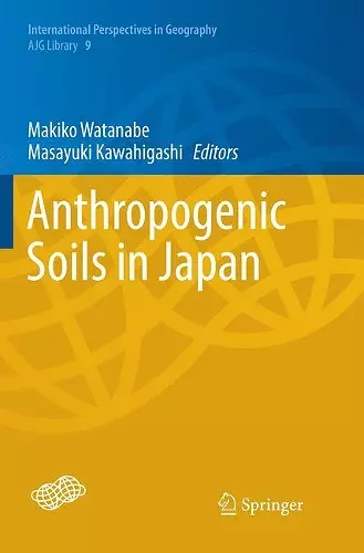 Anthropogenic Soils in Japan cover